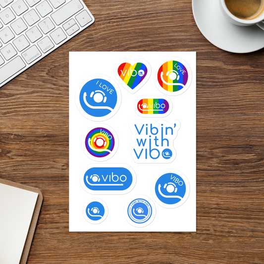 I love Vibo Sticker sheet